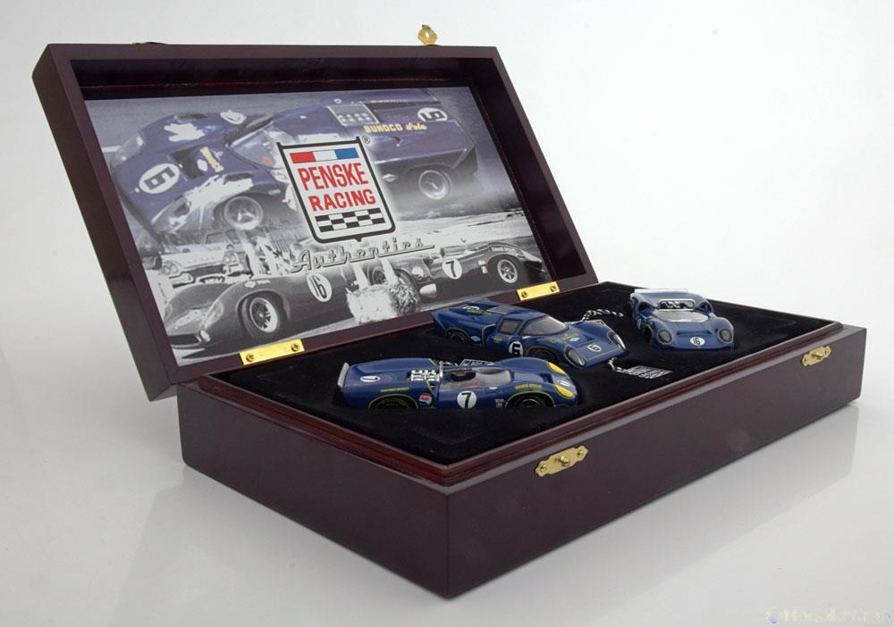 1:43 LOLA Sunoco T70 Penske Triple set, Sunoco - 12401