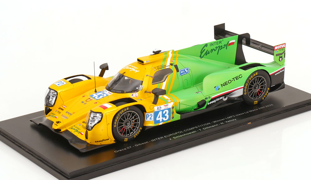 1:18 ORECA 07 №43 Gibson Winner LMP2 Class 24h Le Mans, Smiechowski/Dillmann/Yelloly (2025) - 18S1065