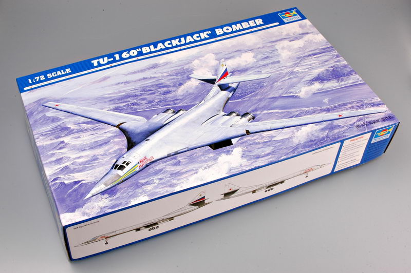 1:72 Сборная модель Советский / российский бомбардировщик Ту-160 - 01620