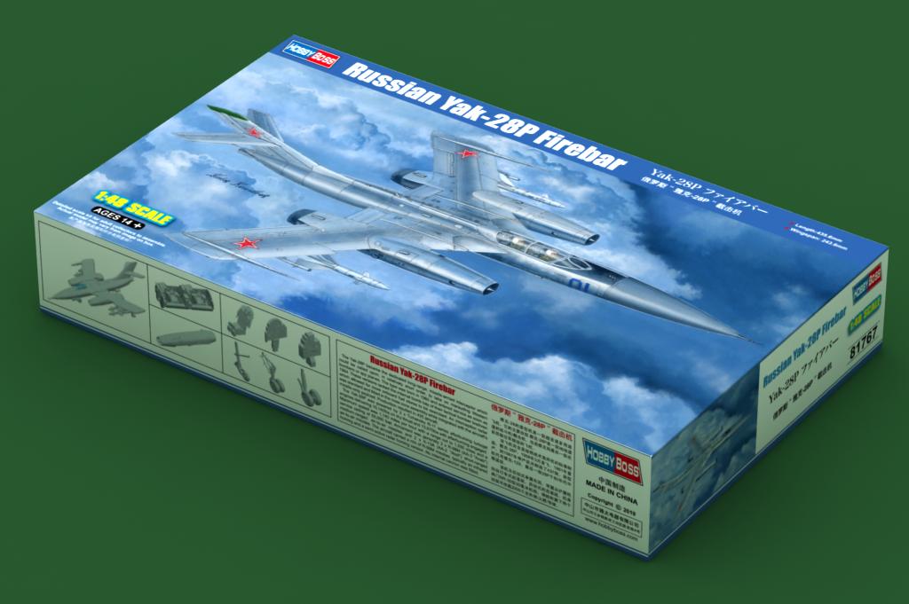 1:48 Сборная модель Яk-28П - 81767