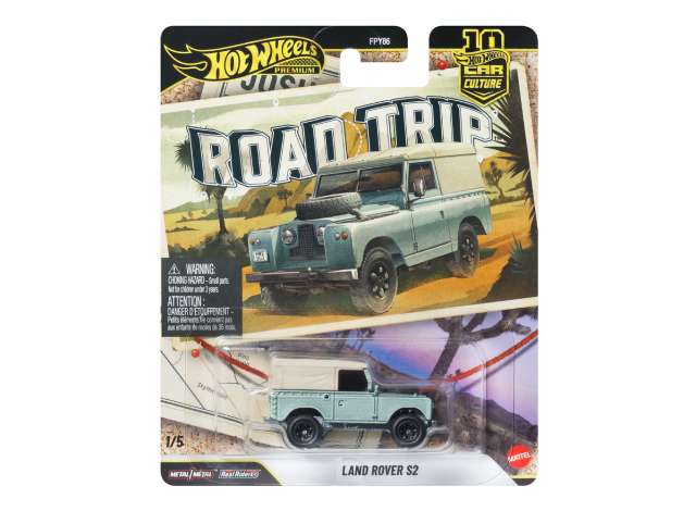 1:64 LAND ROVER Series II, light blue / white - JKF06