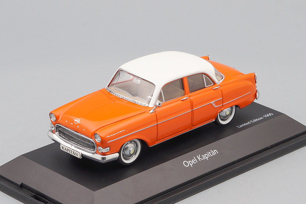 1:43 OPEL Kapitaen 1956, orange / white - 02639-X1