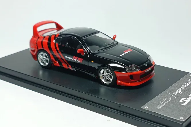 1:64 TOYOTA Supra JZA80 *Advan* (1994), red/black - C640020A