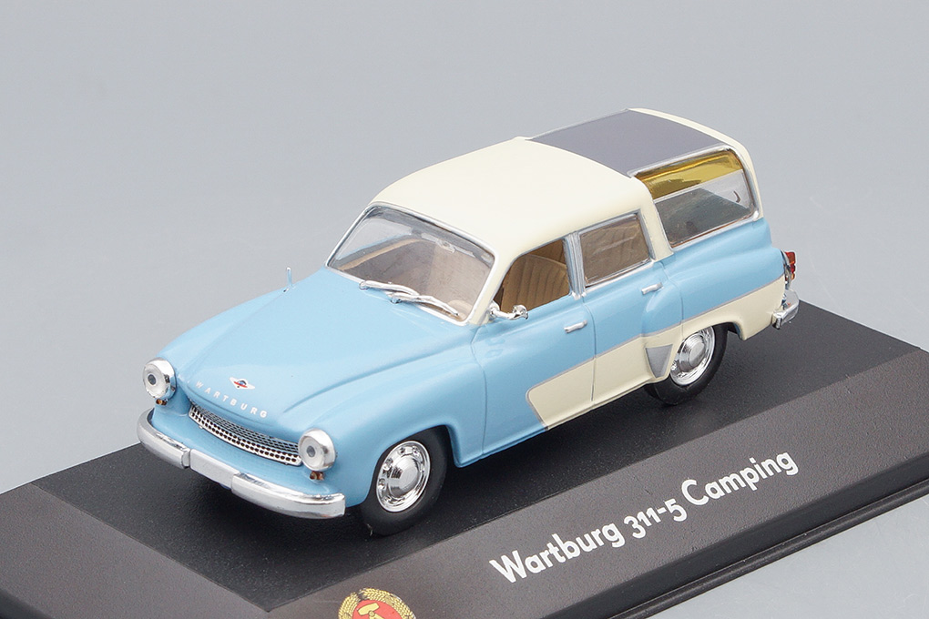 1:43 WARTBURG 311-5 Camping 1960 Blue/Beige - 7230030