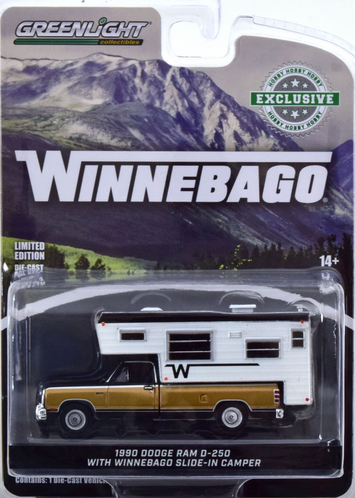 1:64 DODGE RAM D-250 Winnebago Camper (1990) - 30410