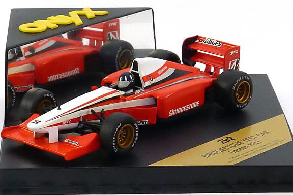 1:43 BRIDGESTONE Test Car, Hill - 292