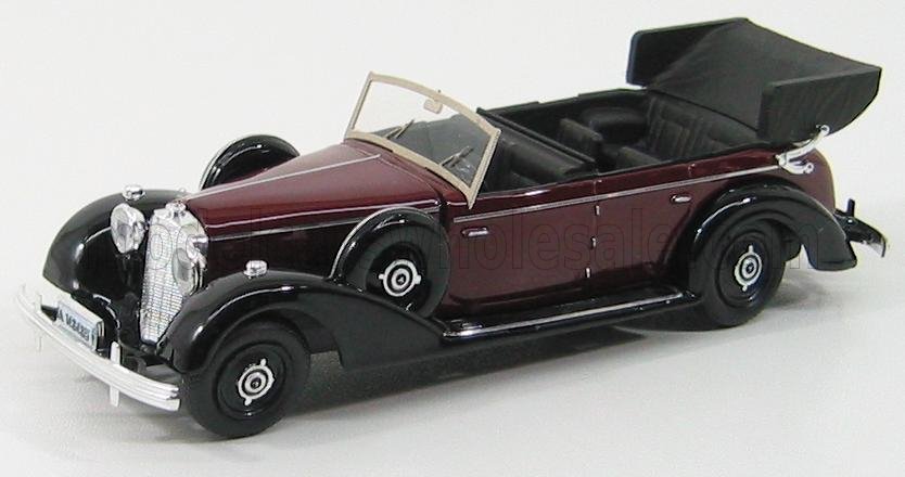1:43 MERCEDES-BENZ 770 (1938) Cabriolet Open, Bordeaux Black - 4021
