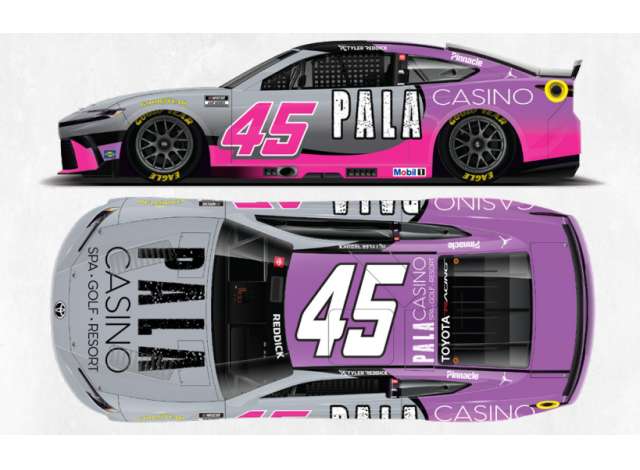 1:64 Toyota Camry XSE #45 Tyler Reddick *Pala Casino*, various 2026 - C452661PALTK