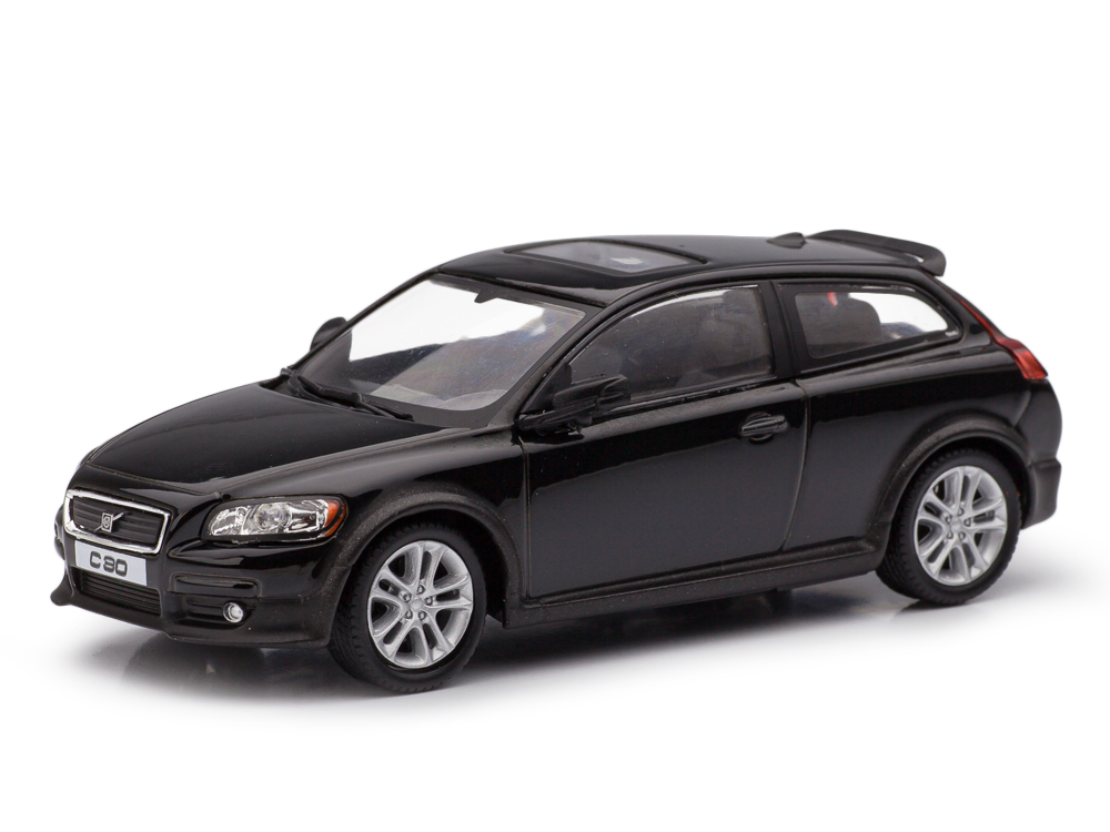 1:43 VOLVO C30 Coupe (2008),  черный металлик - ARM007