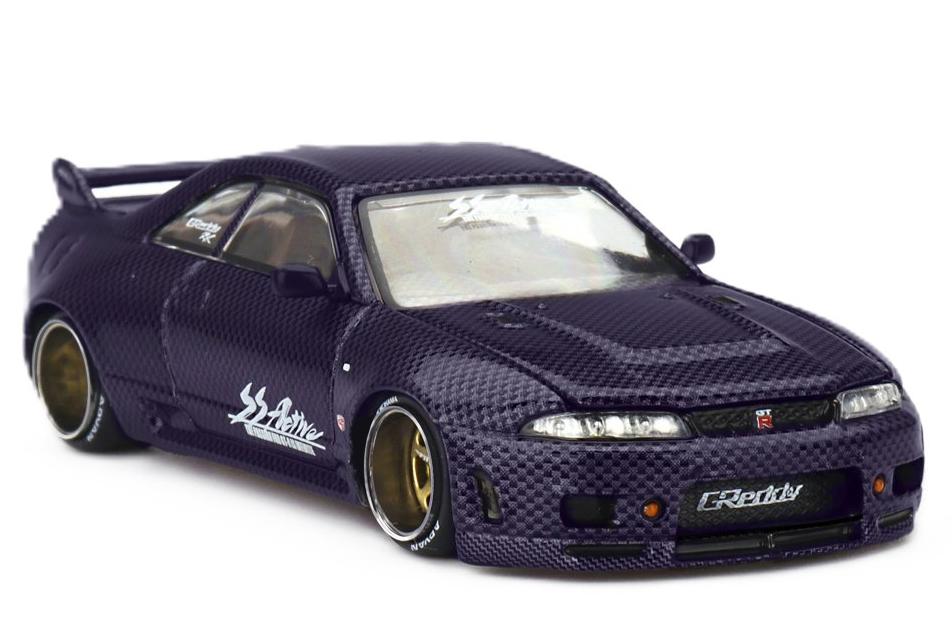 1:64 NISSAN Skyline GT-R (R33)  Carbon R V2 Kaido Works - KHMG163
