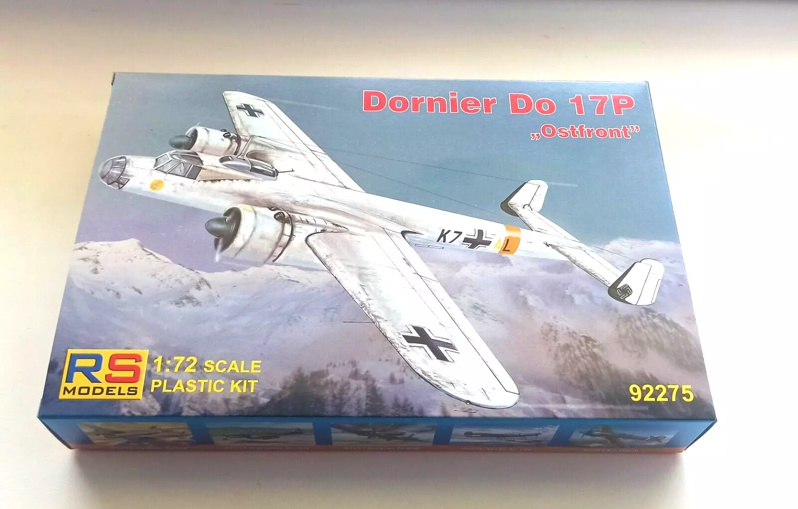 1:72 Сборная модель Dornier Do 17 P - 92275