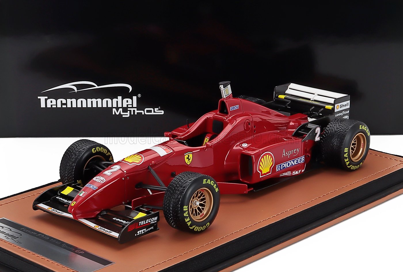 1:18 FERRARI F1 F310 №2 Spanish Gp With Rain Tires Eddie Irvine (1996), Red - TM18-387D