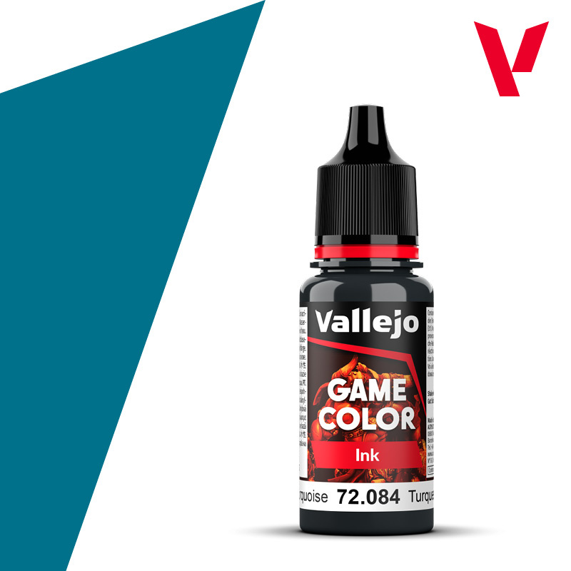 Краска акриловая Game Color Тёмно-бирюзовый / Dark Turquoise, 18мл - 72084