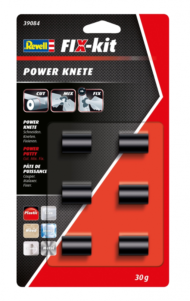 Шпатлевка Fix-kit Power-Knete 30 г. - 39084
