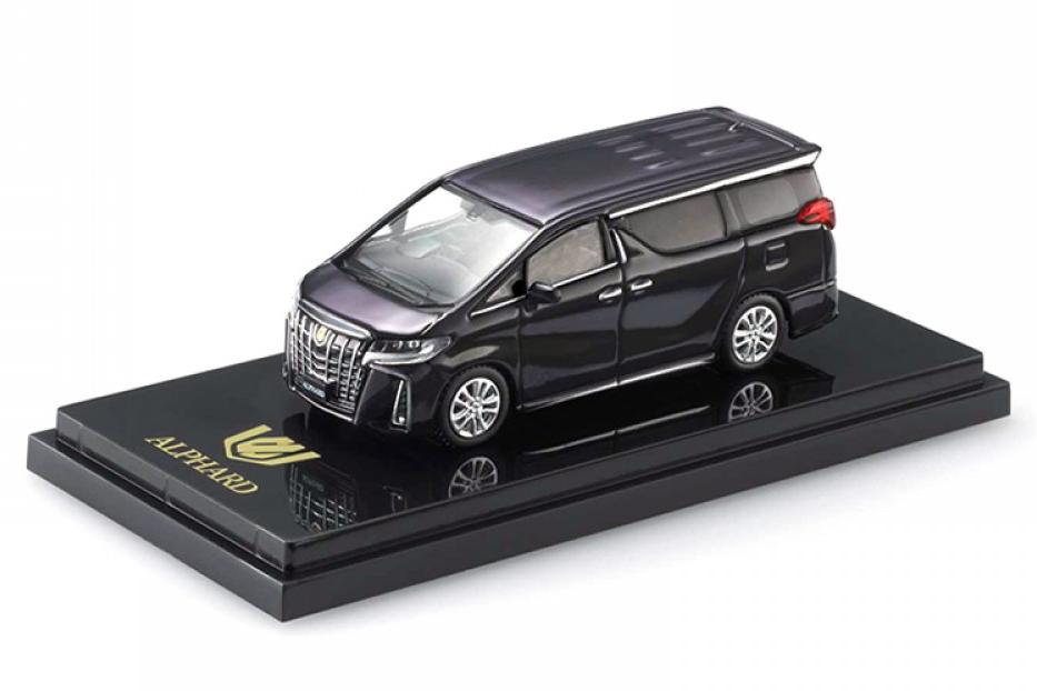 1:64 TOYOTA Alphard 2.5s (h30w) type gold, sparking black pearl crystal shine - HJ643012AMBK
