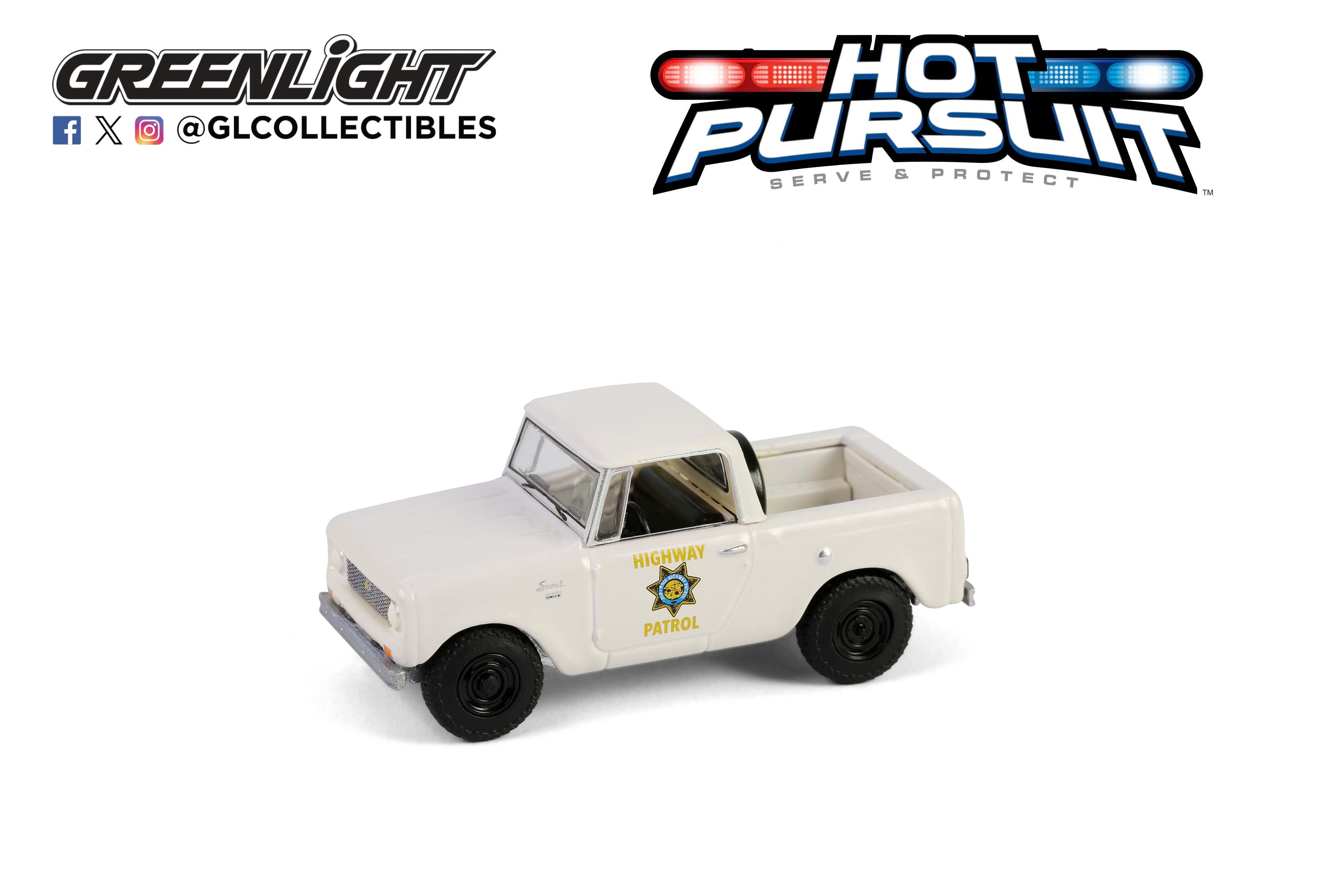 1:64 HARVESTER Scout пикап 'California Highway Patrol' 1964 - 43040B