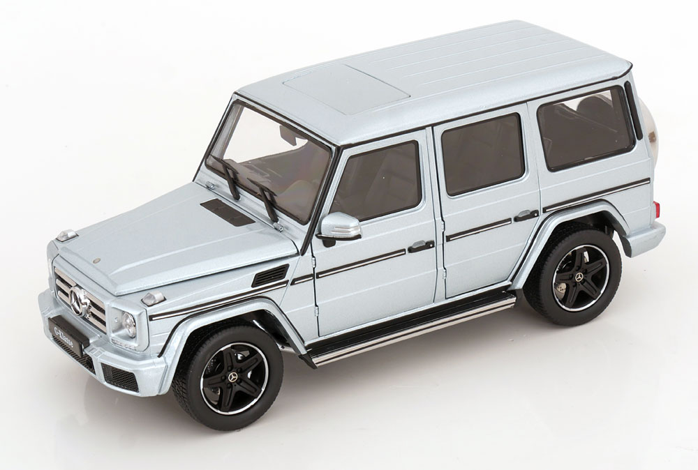 1:18 MERCEDES-BENZ G-Klasse W463 (2015), silver - 180043