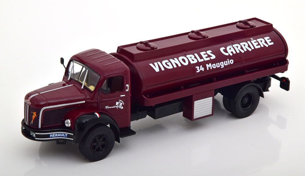 1:43 BERLIET GLM 10B, dunkelrot - G111A031