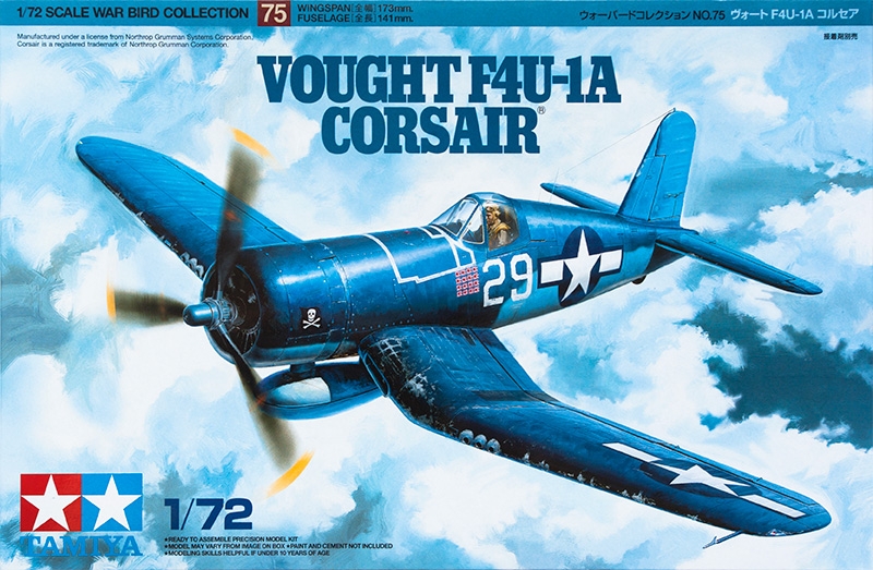 1:72 Сборная модель Vought F4U-1A Corsair - 60775