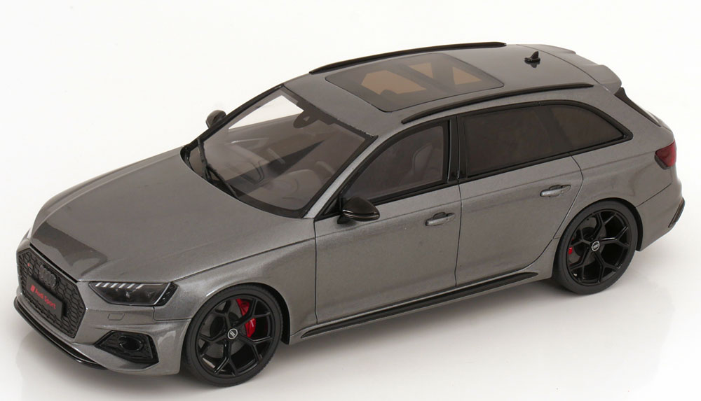 1:18 AUDI RS4 Avant Competition, greymetallic - GT456