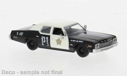 1:87 DODGE Monaco (1974), black/white - 18150