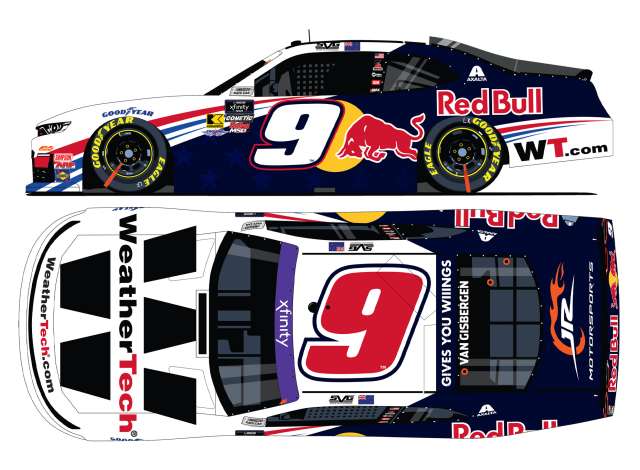 1:64 Chevrolet #9 Shane van Gisbergen *Weathertech/Red Bull*, various 2025 - NX92565RBLSV