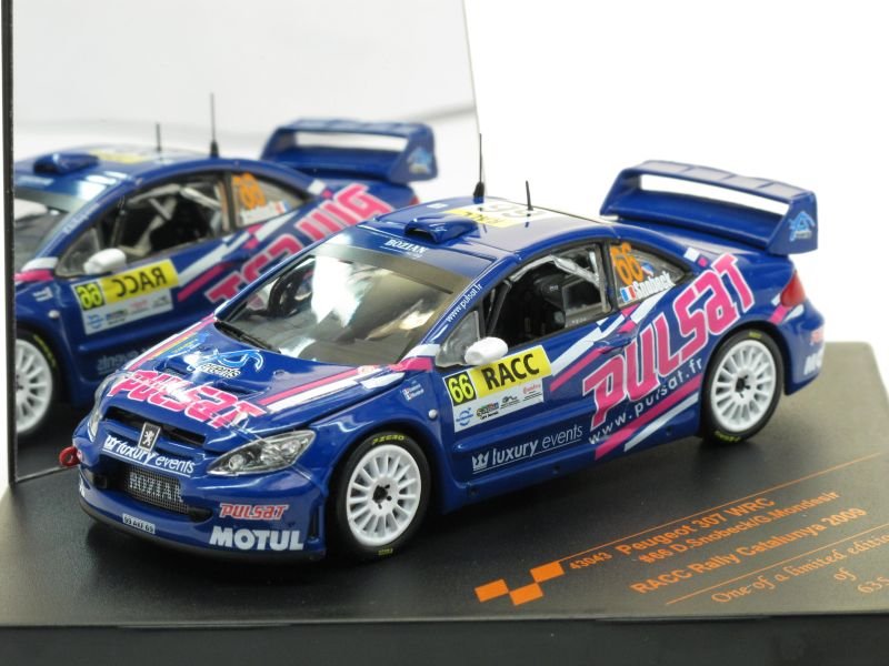 1:43 PEUGEOT 307 WRC - #66 D.Snobeck/G.Mondesi - 43043