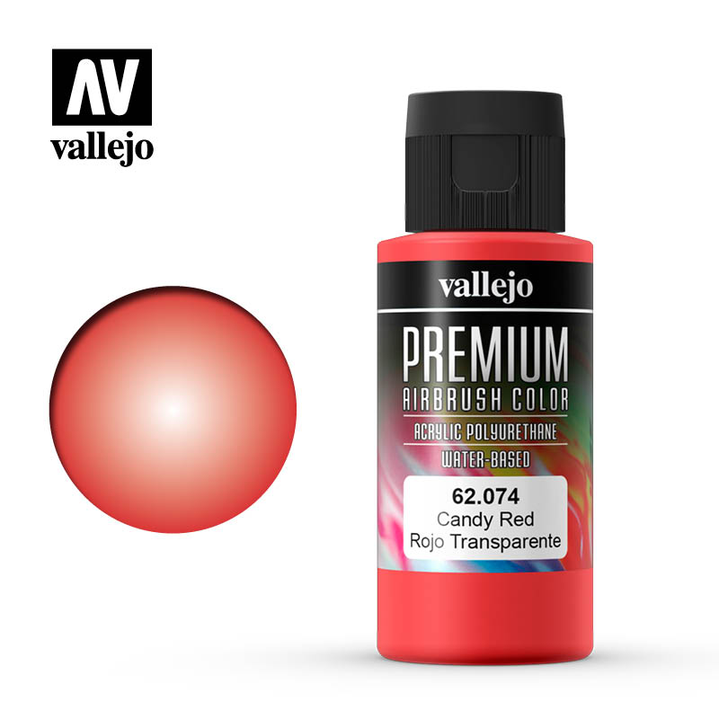Краска акрил-уретановая 'Premium Color' Красный кенди/Red Candy - 62074