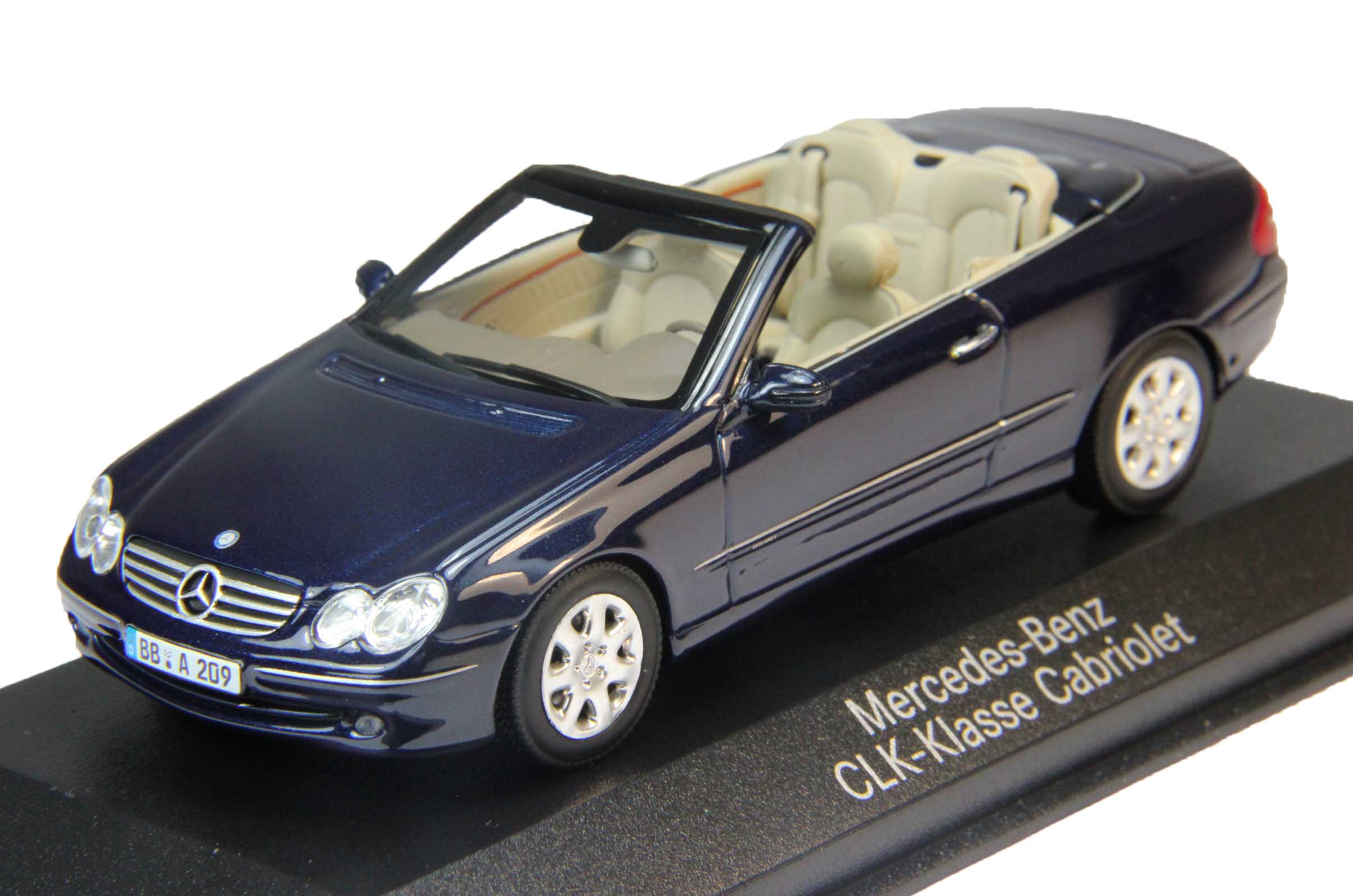 1:43 MERCEDES-BENZ CLK-Class Cabriolet, dark blue - B66961967