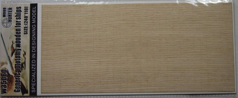 1:350 Generic Autotomy Wooden for Ships - W35060