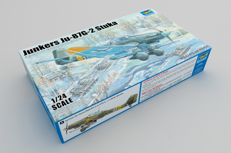 1:24 Сборная модель Junkers Ju-87G-2 Stuka - 02425