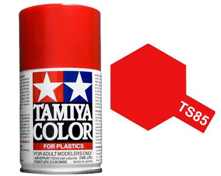 TS-85 Bright Mica Red (Светло-слюдовый красный) аэрозольная краска, 100 мл. (в баллоне) - 85085