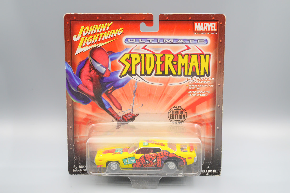 1:43 PLYMOUTH Road Runner (1971), Spyder-Man, Marvel - 314-01