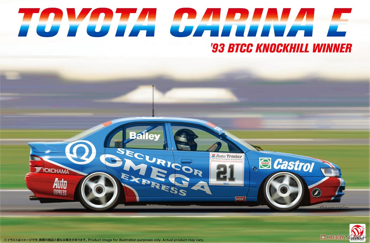 1:24 Сборная модель Toyota Carina E '93 BTCC Knockhill winner - BX240