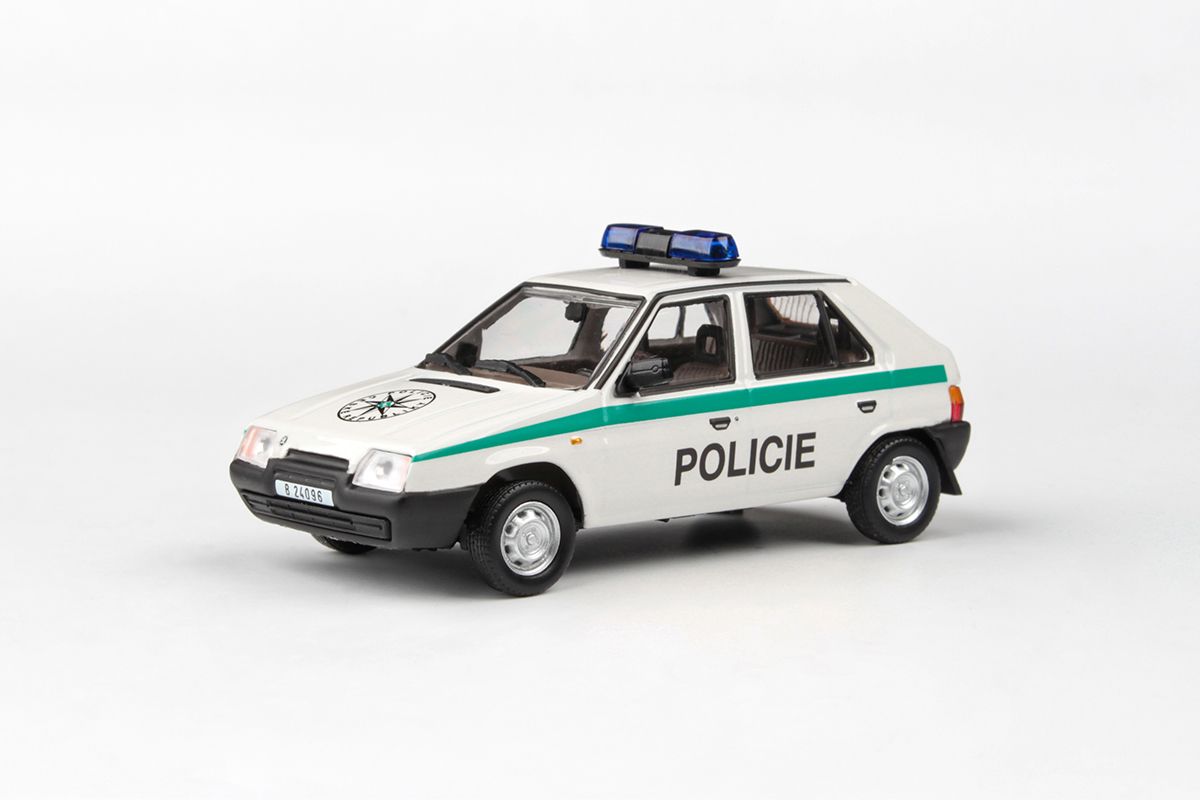 1:43 SKODA Favorit 136L 1988 Policie ČR - 708XA8