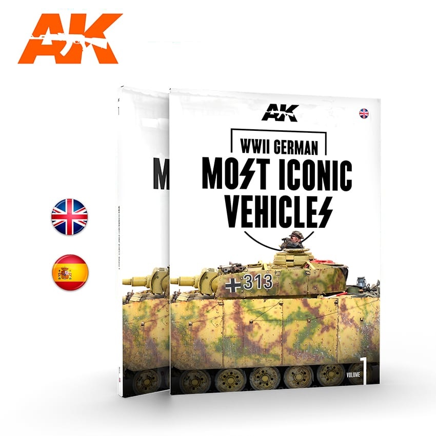 Книга 'Самые культовые немецкие машины времён Второй мировой. Том 1' / WWII GERMAN MOST ICONIC SS VEHICLES. VOLUME 1 - AK514
