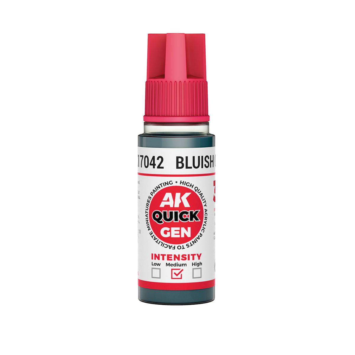 Краска акриловая QUICK GEN - Серовато-голубой / BLUISH GREY, 18мл - AK17042