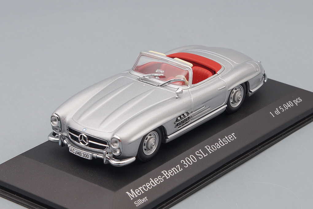 1:43 MERCEDES-BENZ 300 SL Roadster (1959), silver - 400039030