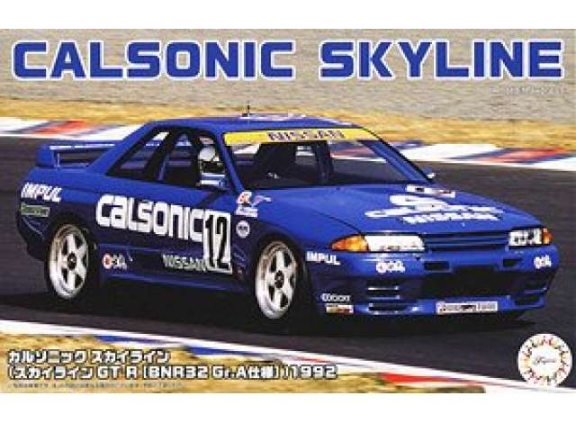 1:24 Сборная модель Nissan Calsonic Skyline (Skyline GT-R ,BNR32 Gr.A - 047416