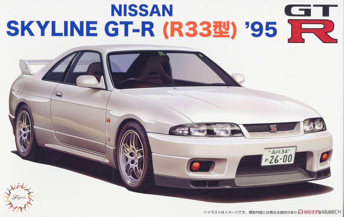 1:24 Сборная модель Nissan Skyline GT-R (R33) '95 - 04669