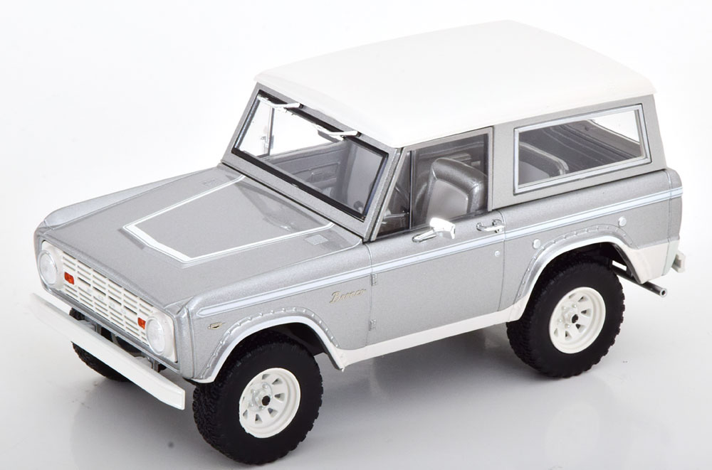 1:24 FORD Bronco Counting Cars (1967), silver - 84191