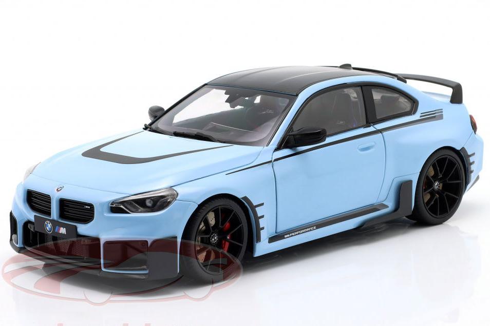 1:18 BMW M2 Performance Parts (G87) (2024), Zandvoort blue - S1812901