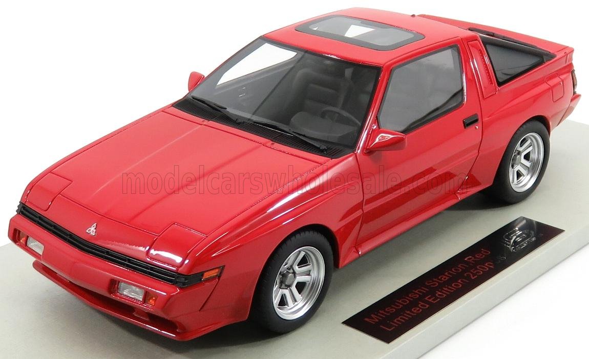 1:18 MITSUBISHI Starion 2.0 Turbo Ex (1988), red - LS033A