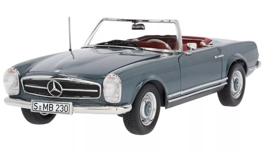 1:18 MERCEDES-BENZ 230 SL (W113) Cabriolet (1963), grey - B66040681