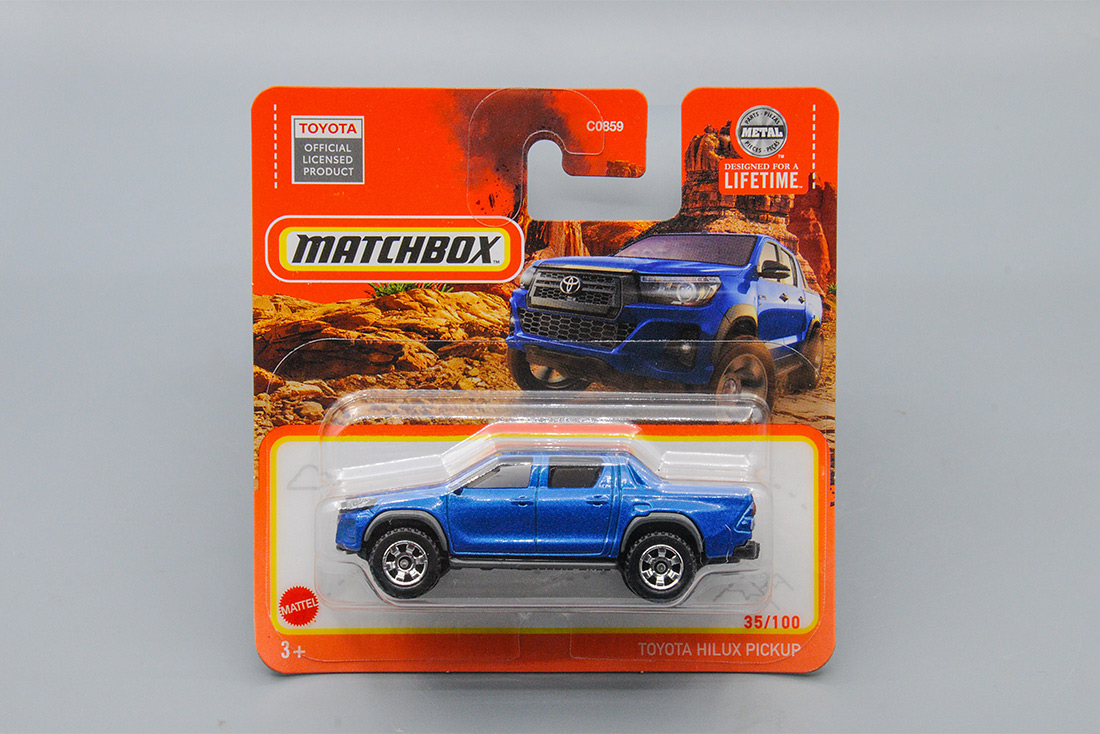 1:72 TOYOTA Hilux Pickup, blue - HVP13