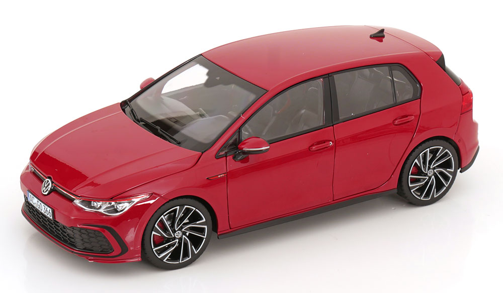 1:18 VW Golf VIII GTI (5-дверей) (2020), Tornado Red - 188595