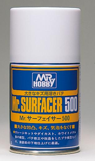 Грунтовка в баллоне Mr.SURFACER 500 100мл - B-506