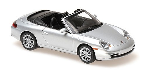 1:43 PORSCHE 911 Cabriolet (996) (2001), silver - 940061031