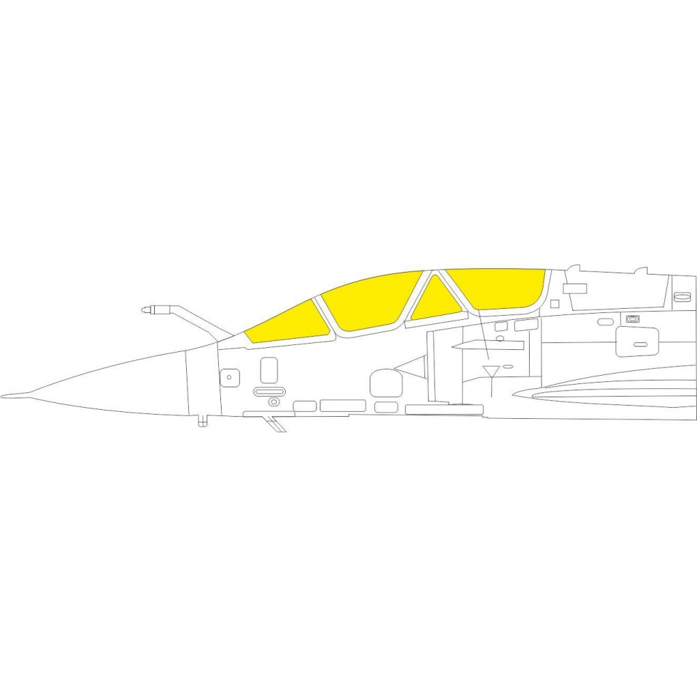 1:48 Маска окрасочная Mirage 2000D TFace - EX807