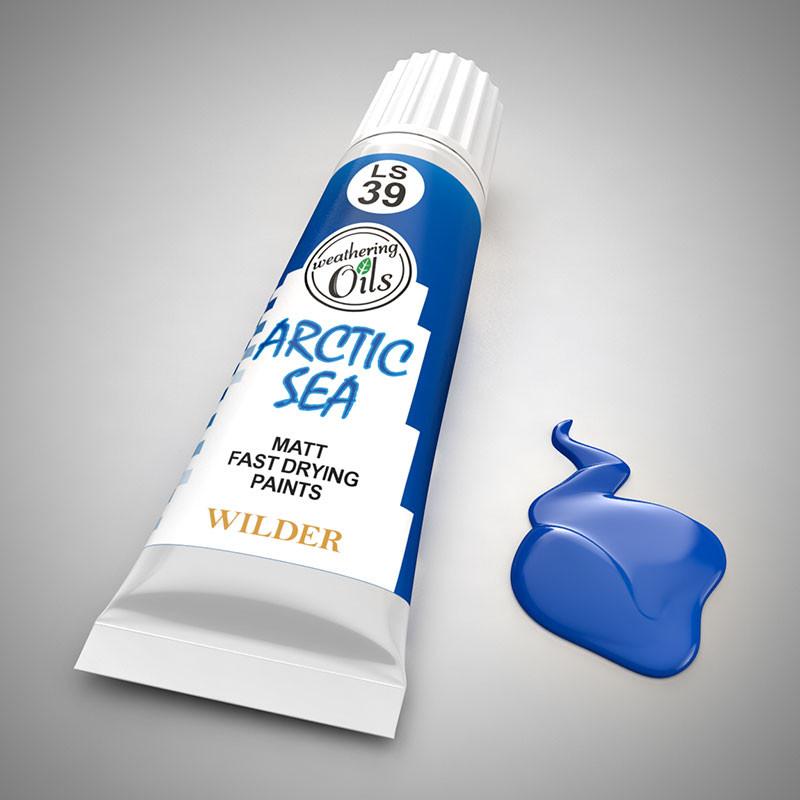 Масляная краска 'море арктики' - HDF-LS-39